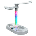IPEGA Dual Magnetic Charging Dock PG-P5V001 für PS5 VR2 mit RGB-Beleuchtung, Headset- und Controller-Aufbewahrungsständer