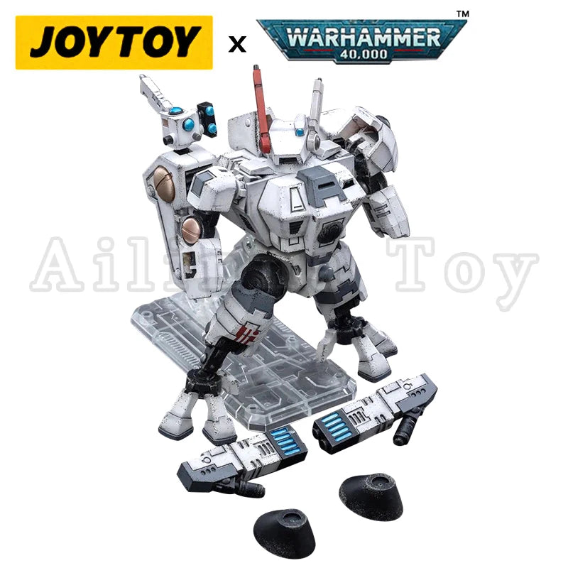 JOYTOY 1/18 Action Figure 40K T'au Empire XV8 Crisis Battlesuit Shas'ui K'yen Anime Collection