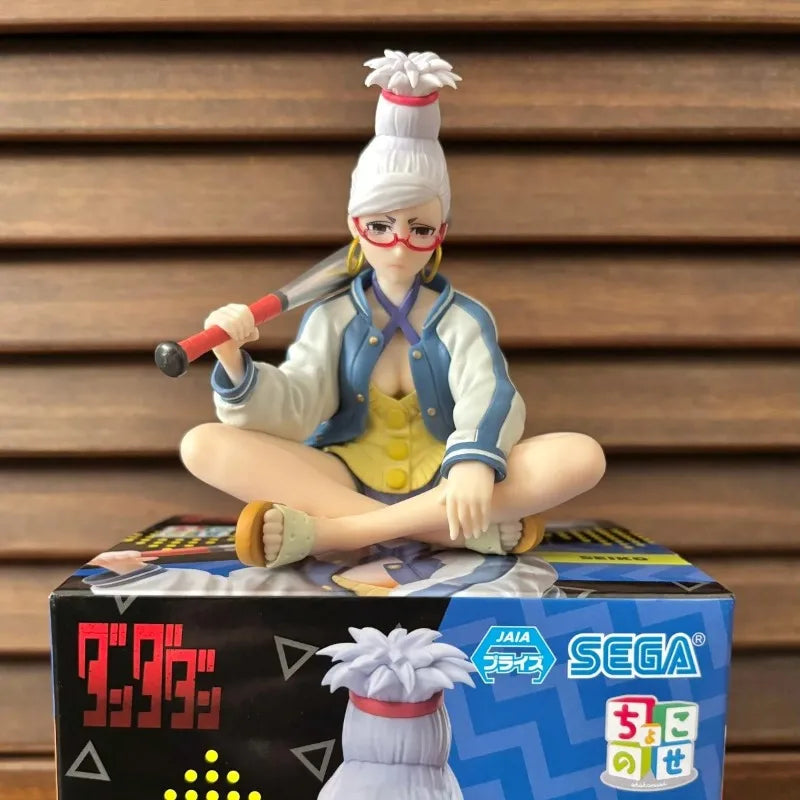 Original SEGA Dandadan Momo Seiko Anime Figure Toys Genuine Noodle Stopper Action Figurine PVC Model Collection Doll Gift