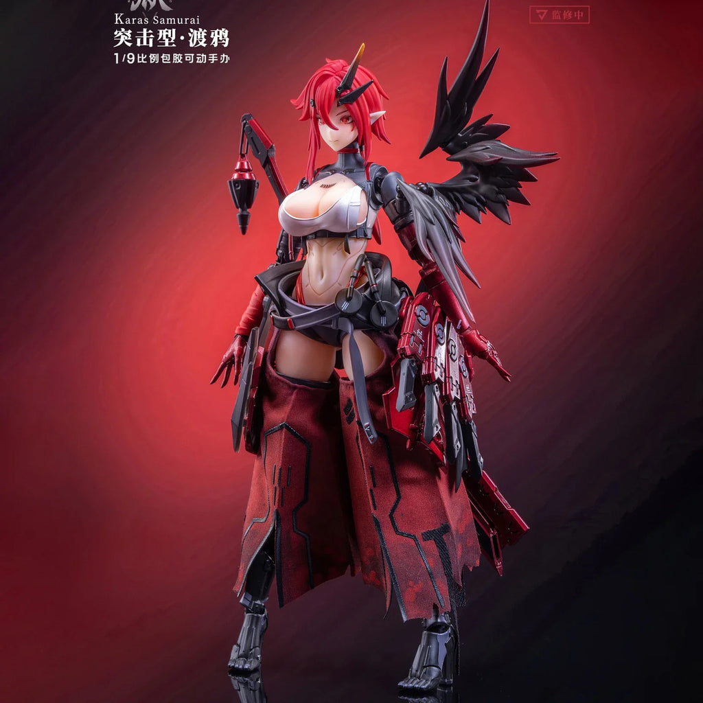 【Vorverkauf】Damanjiang Nuclear Gold Rekonstruktion Wolf Dog Force Assault Raven Mobile Figur Modell Charakter Sammlung Spielzeug