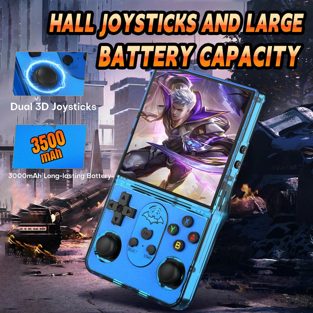 Open Source S600 Retro Handheld Video Game Console  Linux System 4.0 Inch IPS Screen Portable Game Player 18000+ Games Gift
