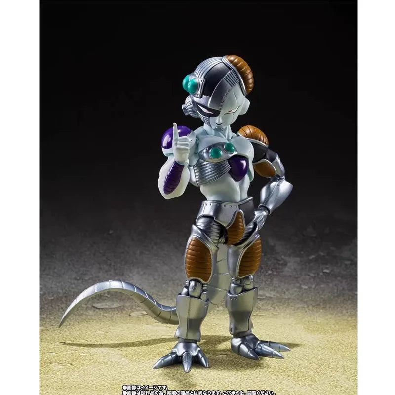 Fast Shipping Bandai Anime SHF DRAGON BALL MECHA FRIEZA Original Model Toy Action Figure Collectible Ornament Children Christmas