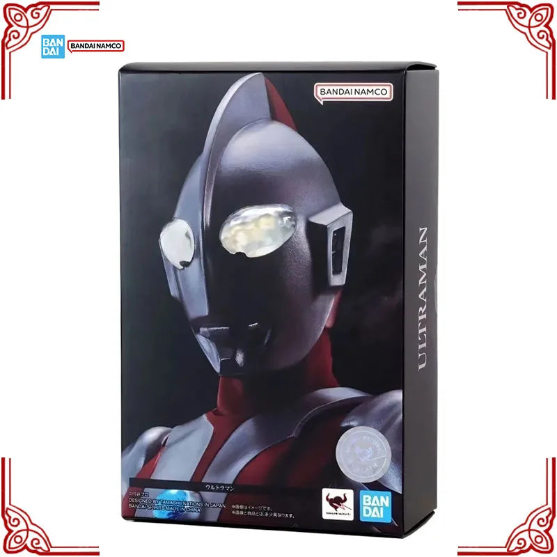 In Stock Genuine Bandai Ultraman Model Kit SHF First Generation Ultraman Anime Action Figure Collection Finished Model Toys Gift