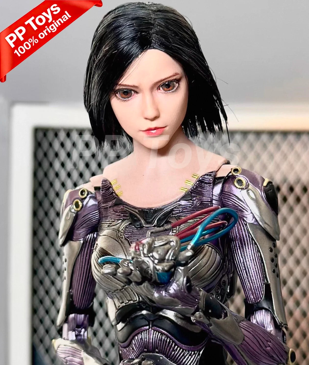 HT HOTTOYS-Anime Action Figure, Collection Toy Model, Hobbies Gift, Battle Angel, Alita, Gunmen, 1/6, MMS520, in Stock