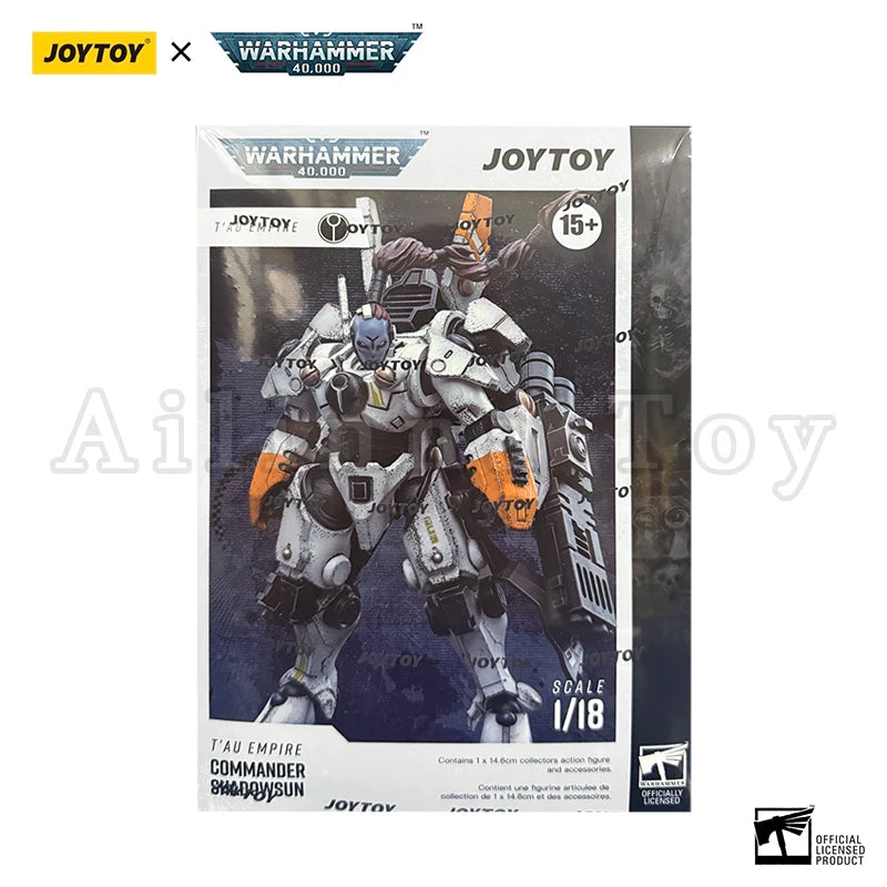 JOYTOY 1/18 Action Figure 40K T'au Empire Commander Shadowsun Re-issue Version Anime Collection Model Toy