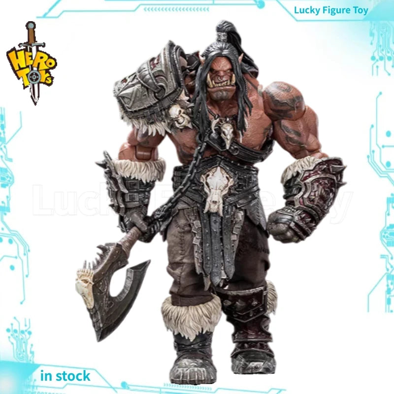 【Предварителна продажба】Hero Toys Великият вожд на племето Военна песен Рев Татко Орк Воин Мащаб 1/10 Екшън кукла играчки