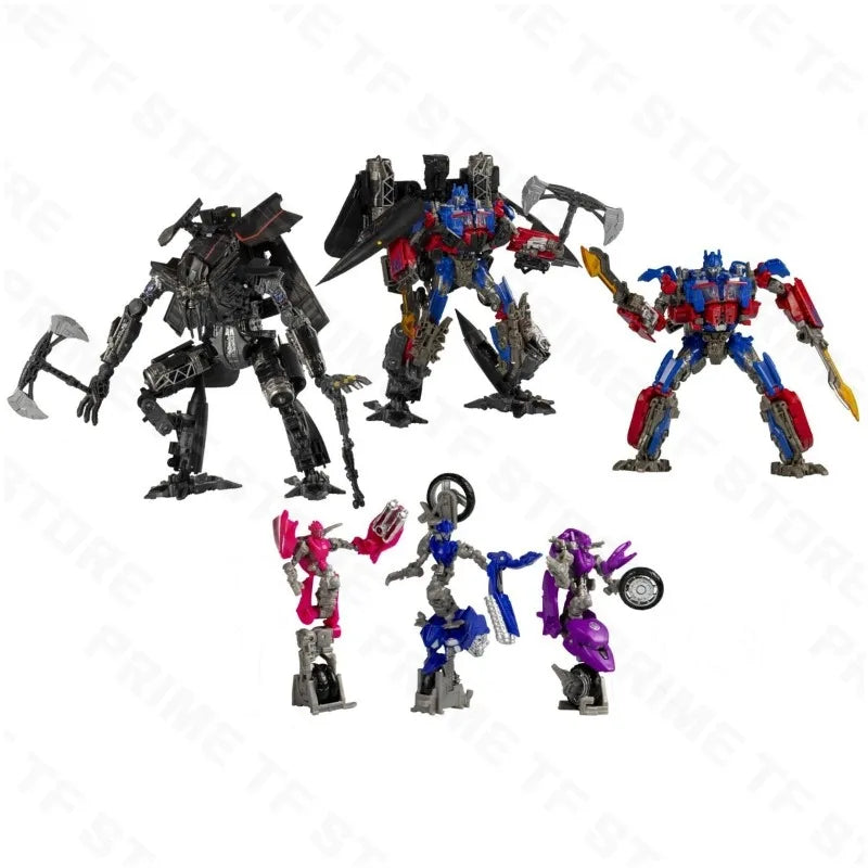 Original Hasbro Transformation Toy SS Studio Series 15th Anniversary of The Movie Autobot Five-person Suit Anime Figure Toy