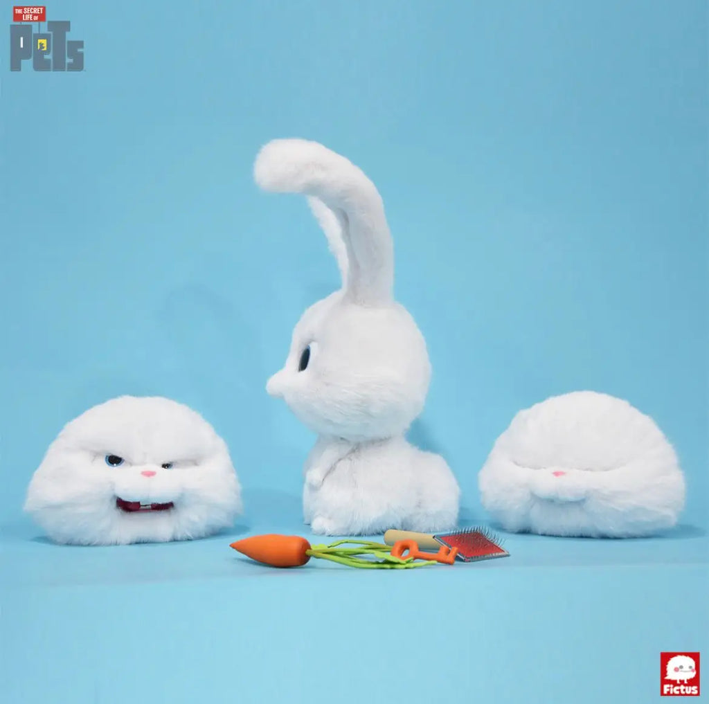 Spot Genuine Disney Kawaii Rabbit Boss Doll The Secret Life Of Pets Rabbit Boss Anime Figures Toy Girls Room Ornaments Toys Gift