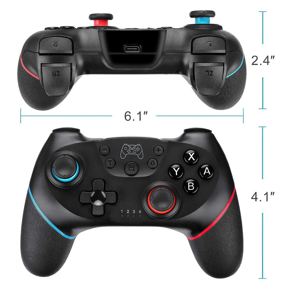 STORM WYRM Wireless Controller With Motion Sensors and Double Vibration for For N-SL SW001