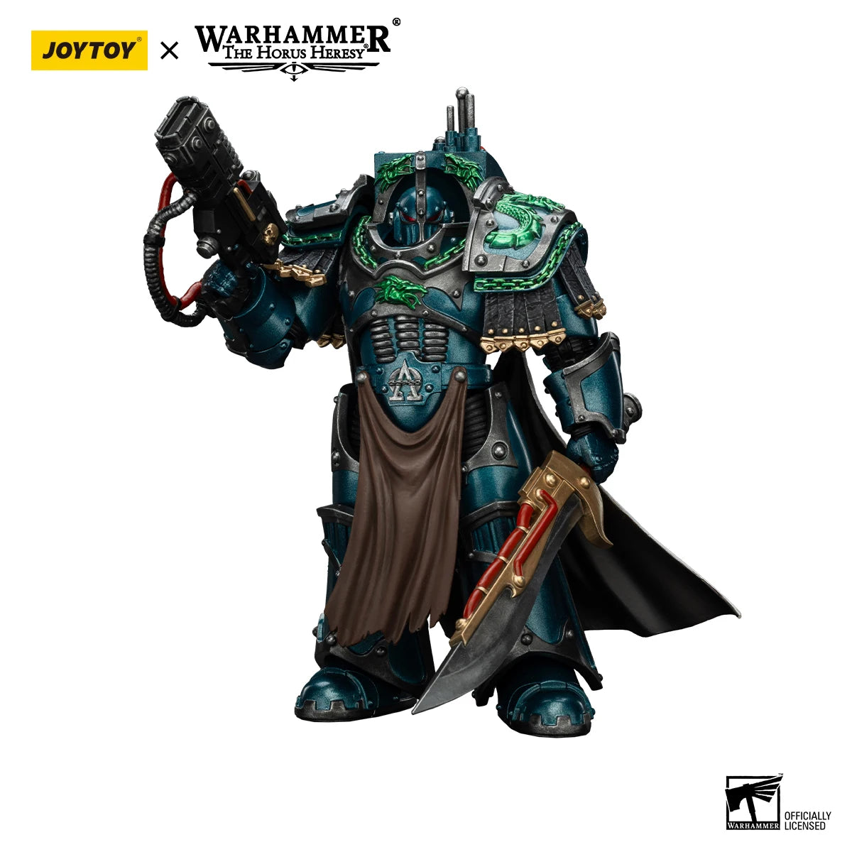 [IN-STOCK]JOYTOY Warhammer 30K 1/18 Action Figure Alpha Legion Lernaean Terminator 3PCS Anime Military Model