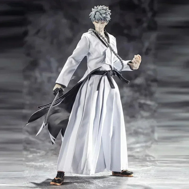 Dasin/Great Toys/GT Bleach Kurosaki Ichigo Aizen Sousuke Ukitake Jushiro Ichimaru Gin 18cm/7inch 1/10 SHF Action Figure