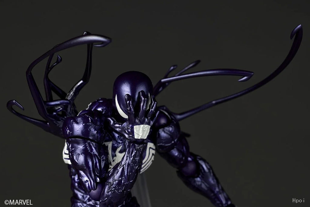 【MT】Pre-sale KAIYODO Revoltech MARVEL VENOM SPIDER-MAN Symbiote Spider-Man Purple Version Action Figure