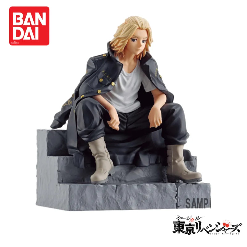 В наличност Оригинална фигурка Bandai Tokyo Revengers Banpresto Break Time Collection Vol.3 Manjiro Sano, модел Nuevo, екшън фигурка