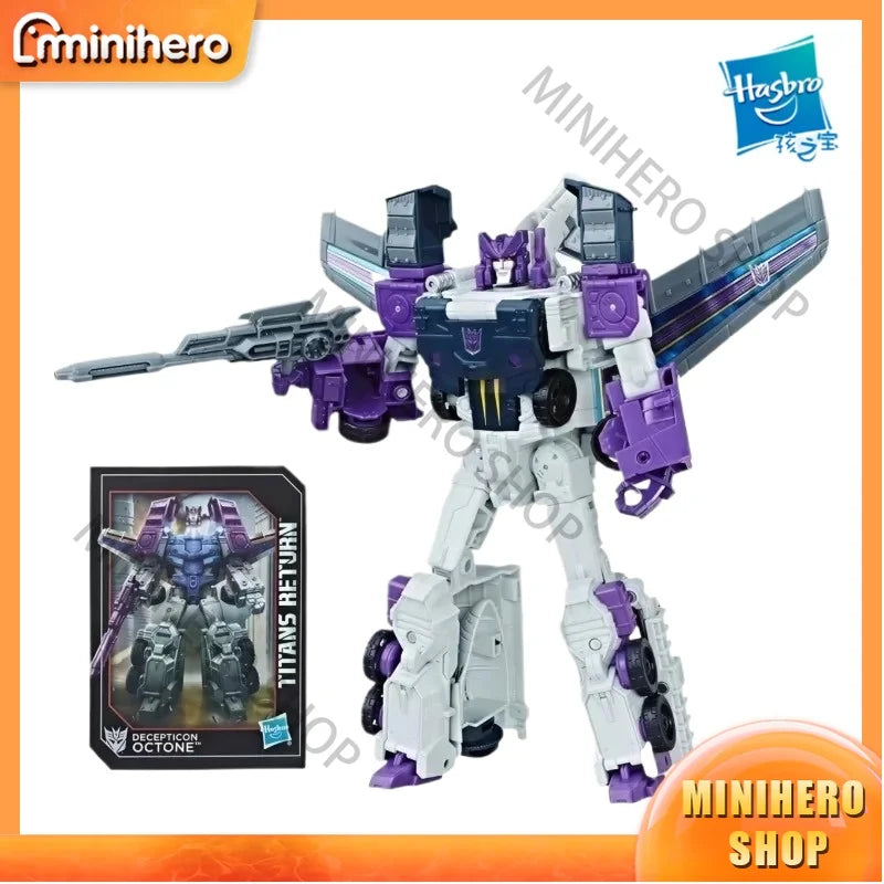 In Stock Original Hasbro Transformers Generations Titans Return Murk Decepticon Octone Articulated Super Action Figure
