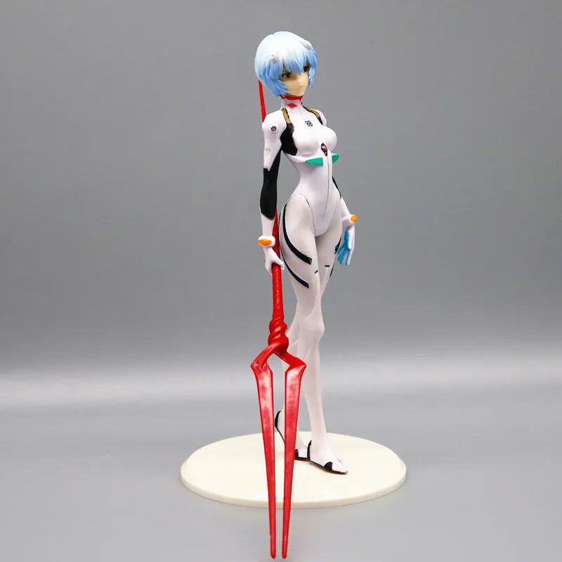 22cm NEON GENESIS EVANGELION Фигурки Ayanami Rei Действие Фигурка Декорации за торти PVC Модел Аниме Asuka Makinami Колекция Играчки