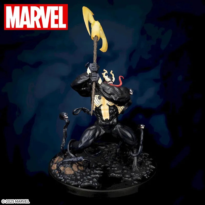 Original SEGA Luminasta Venom King in Black Action Figure Toys PVC Model Collection Anime Figurine Gift