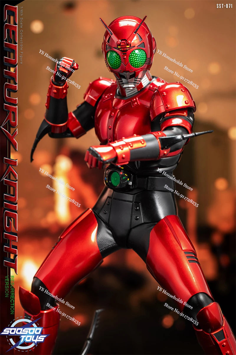 Soosootoys SST-070 1/6 Shadow Moon Kamen Rider Action Figure SST-071 Century Knight Red Ninja Delicate 12" Soldier Model Gifts