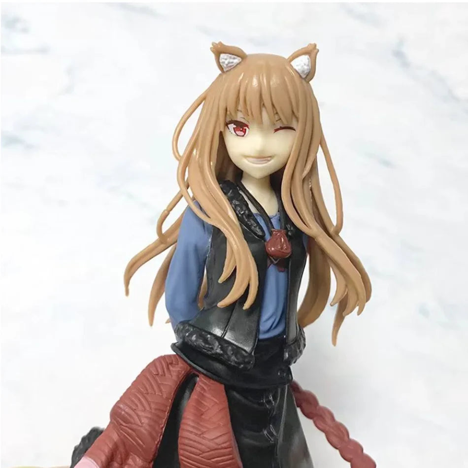 17CM Spice And Wolf Horo PVC аниме екшън фигурки модел колекция орнамент аниме карикатура модел играчка подарък