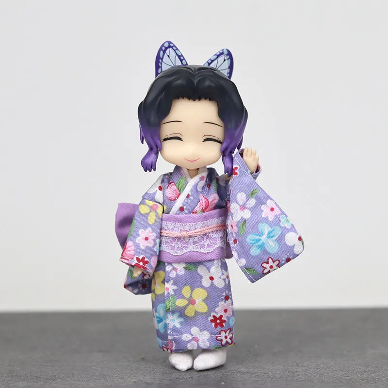 Kocho Shinobu 1/12 BJD OB11 Doll Demon Slayer GSC Full Set Action Figure Collection Toy Desktop Decor Birthday Surprise Bag Gift