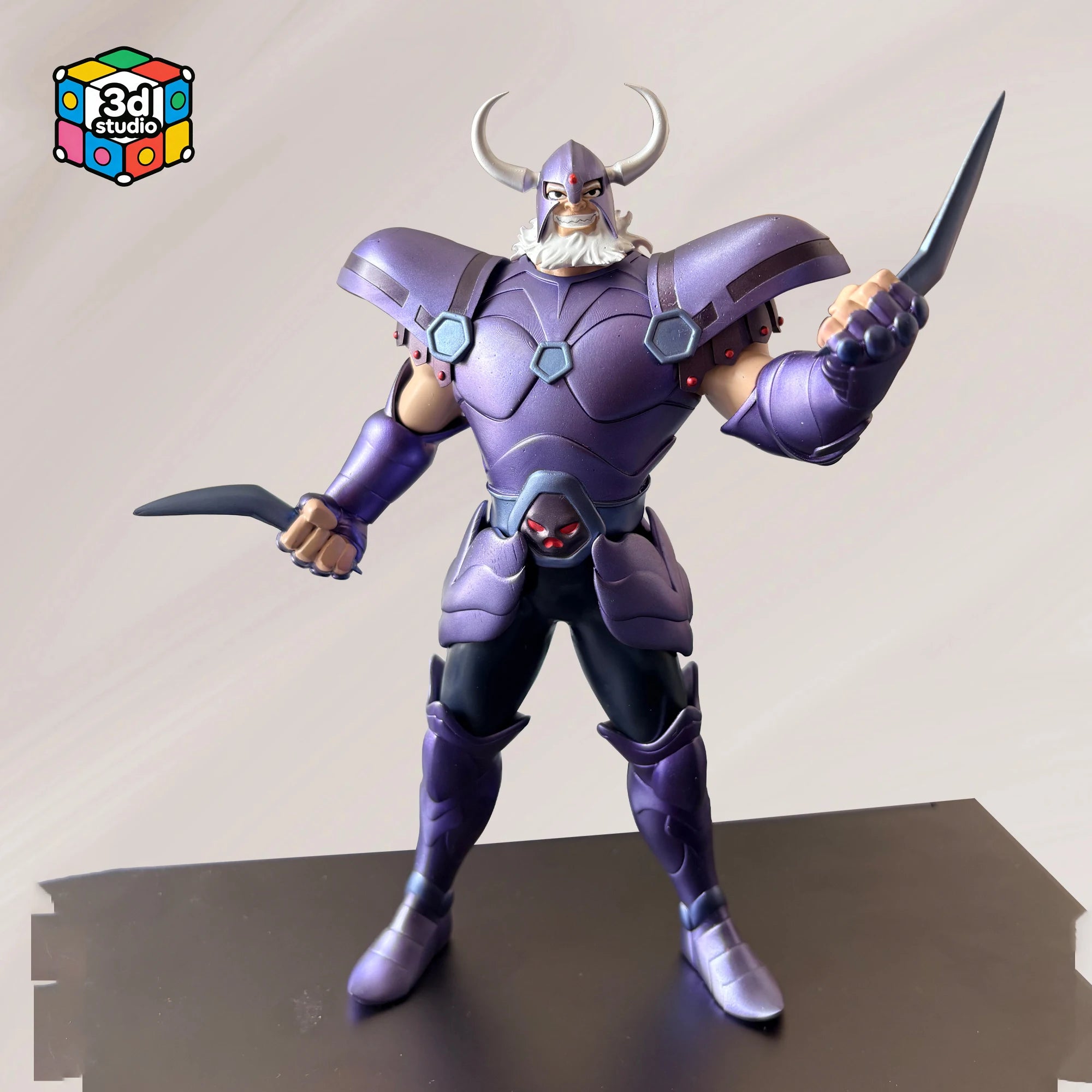 3D Studio Saint Seiya: The Battle of The Gods - Nordic God Warrior Uller Resin Model Statue