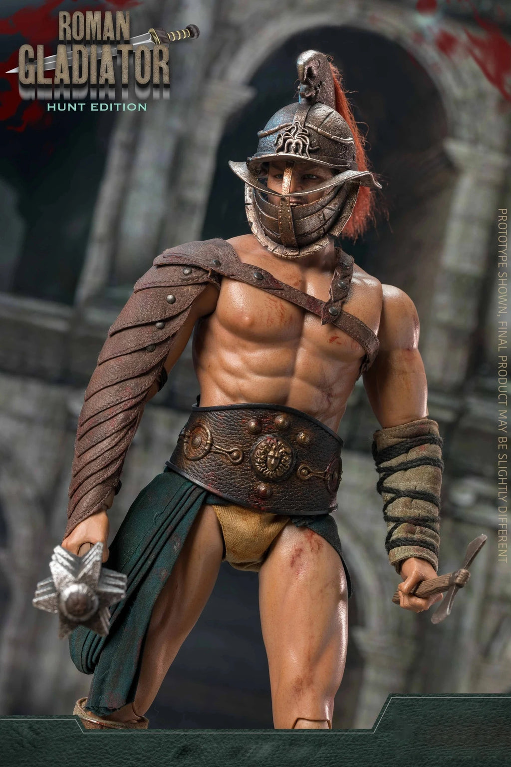 HHMODEL HAOYUTOYS HH18053 Imperial Legion Roman Gladiator Hunting Edition 1/6 Action Figure Model Collection Ornament