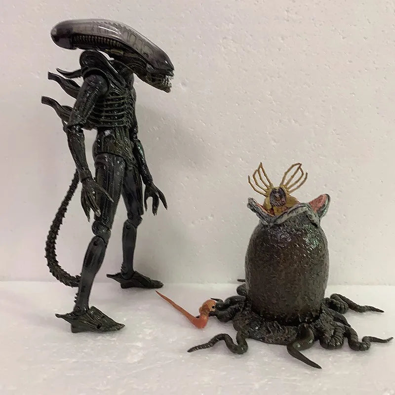 NECA Alien Big Chap Alien Figur Big Chap Alien Predator 40. Jubiläumsei Facehugger Figur Modell Spielzeug Puppe Geschenke