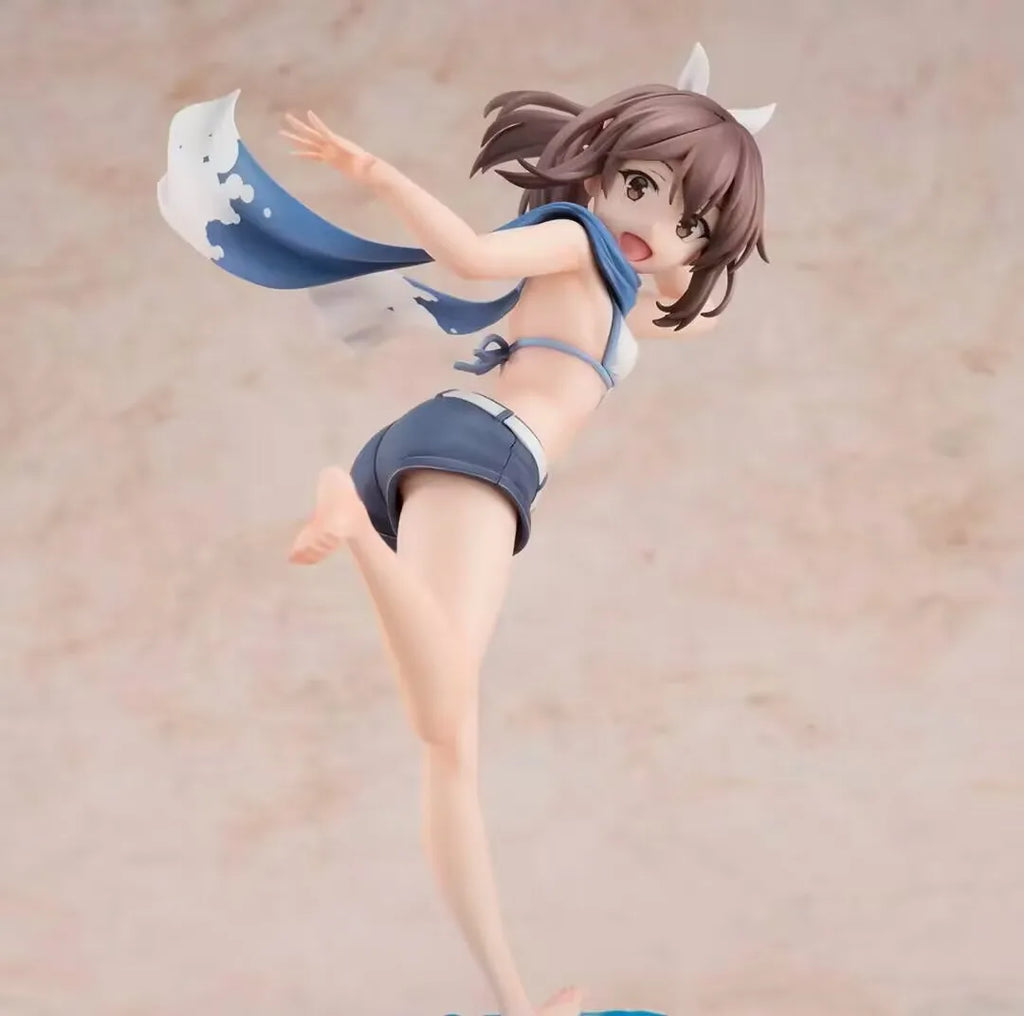 In Stock Original BOFURI: I Don't Want To Get Hurt So I'll Max Out My Defense Honjou Maple Shiramine Risa Sally Anime Figure Toy