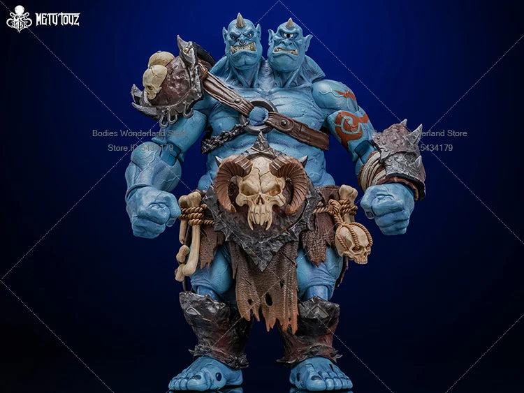 In Stock METYTOYZ 1/10 Scale Skull Crusher Cranial Crusher Adventurer World Ogre Warrior 25cm Action Figure Doll Collection