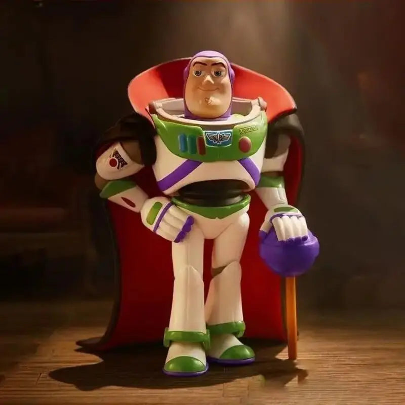 Disney No Box Toy Story Static Doll Model Buzz Lightyear Alien Horror Night Series Figurines Desktop Ornaments Halloween Gifts