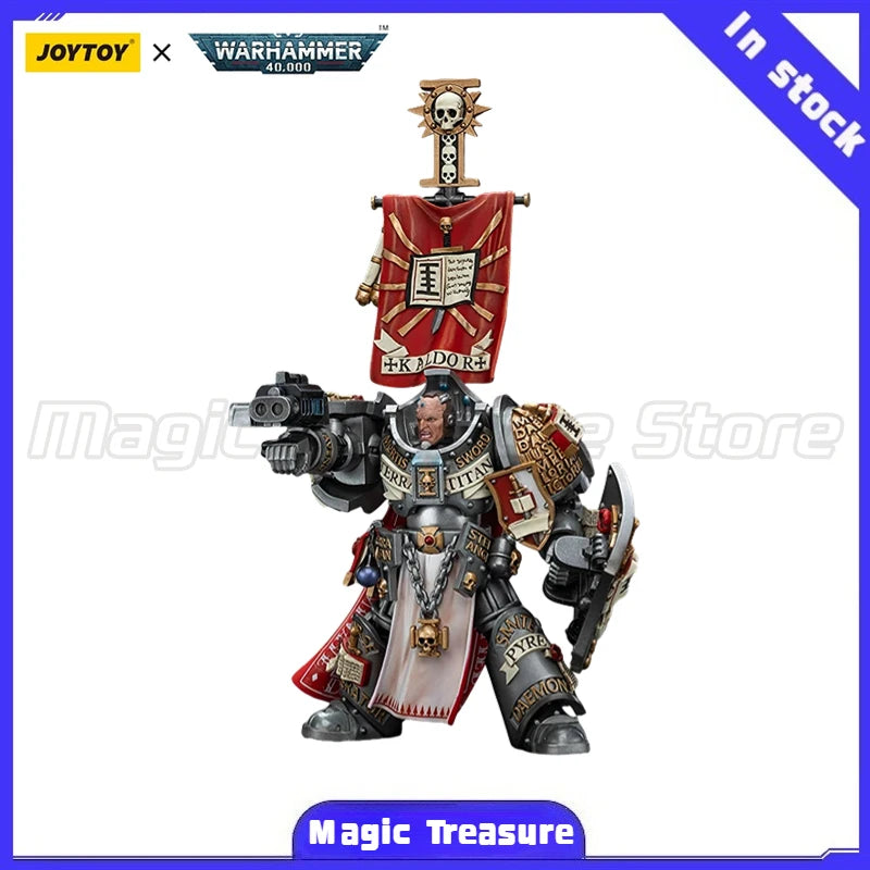 【MT】JOYTOY 1/18 Action Figure Warhammer 40K Grey Knights Kaldor Draigo Model Toys