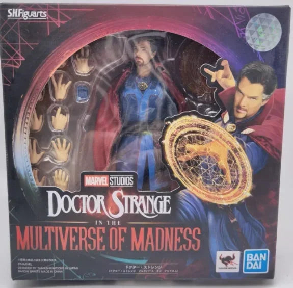 Bandai Original SHFiguarts Doctor Strange in the Multiverse of Madness SHF Doctor Strange Collectible Anime Figure Action Toys