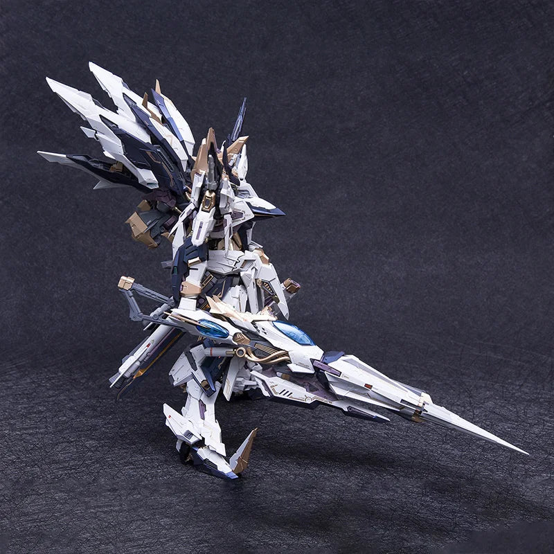 SNNA PMD AURORA MG 1/100 Imperial Dawn Knight Troops Alloy Die Casting Frame Assembled Mobile Suit Kit Anime Action Figures Doll