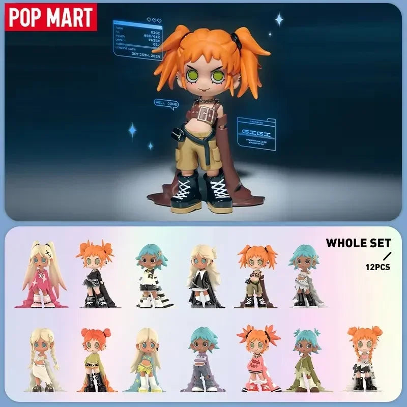 POP MART Lil Peach Riot: Loading!-Serie Blindbox-Spielzeug Kawaii Anime-Actionfigur Überraschungs-Mystery-Box Puppen Mädchengeschenk
