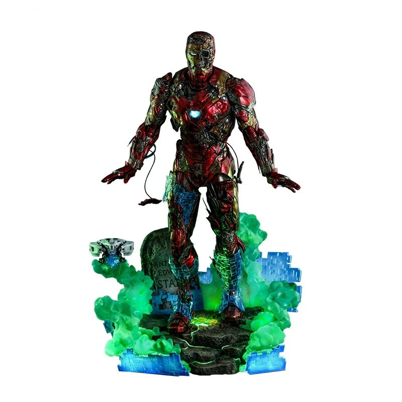 Marvel Spider-Man Mysterious Guest Iron Man Illusion Collectible 1:6 Action Figure Toy Toy Fans Must-Have Item