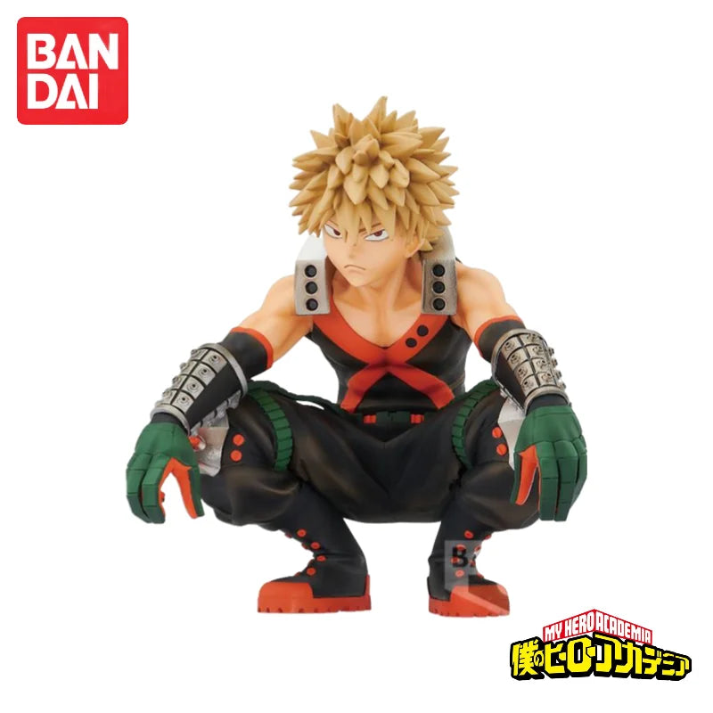 In Stock Original Bandai Banpresto My Hero Academia Bakugou Katsuki Anime Characters Model Toy Birthday Present Garage