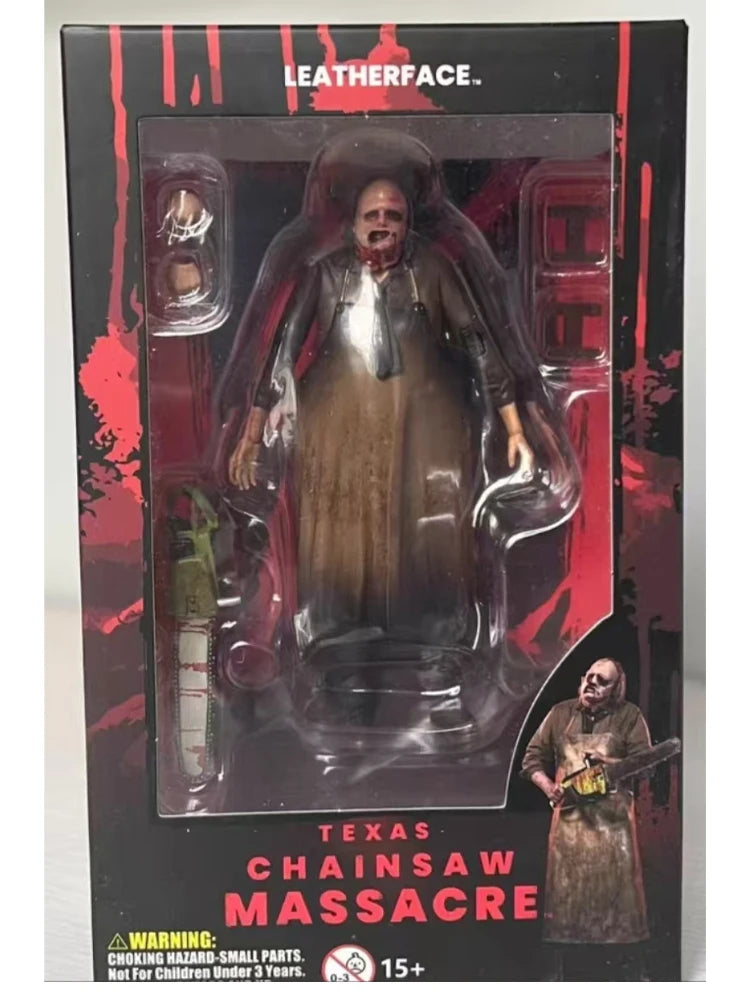 HIYA TOYS  GENUINE ORIGINAL  HIYA FILM SERIES TEXAS CHAINSAW MASSACRE (2022) LEATHERFACE MASSACRE EDITION     Action Figure Toys
