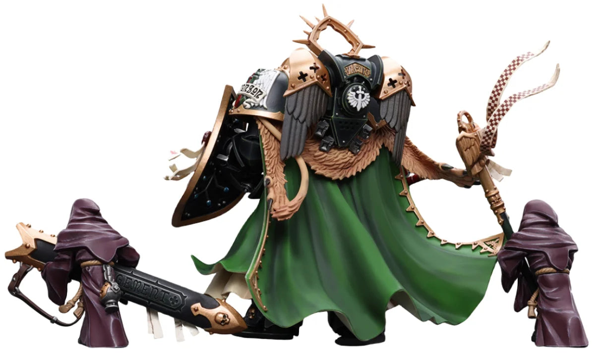 HiPlay JoyToy Warhammer 40k Collectible Figure: Dark Angels Primarch Lion EL Jonson 1:18 Scale Action Figures JT7882 (EL Jonson)