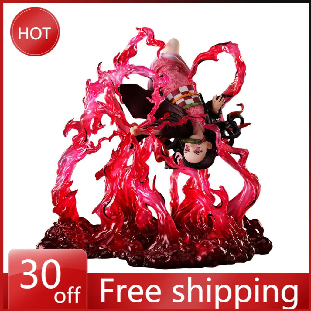 16cm Demon Slayer Kamado Nezuko Anime Figure Anime Action Figure Statue Ornaments Collection PVC Model Doll Birthday Gift Toys