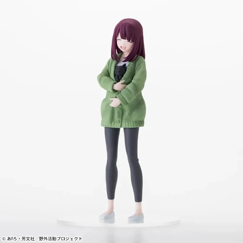 SEGA Desktop×Decorate Laid-Back Camp Kagamihara Nadeshiko Ayano Toki Shima Rin Anime Figure Toys Collections PVC Model Gift