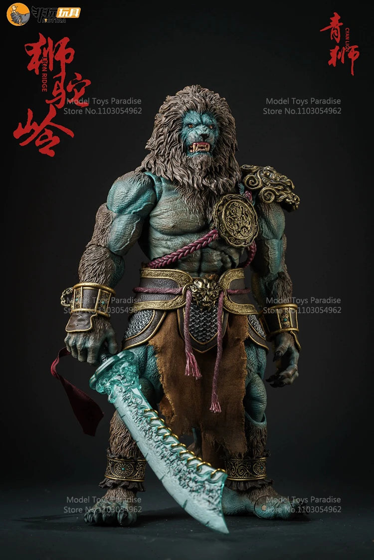 Original Nottaa Collection YM005 1/12 Collectible Toys Lion RidgeCyan Lion Ridge Myth Soldier 6'' Action Figure Model Fans Gifts