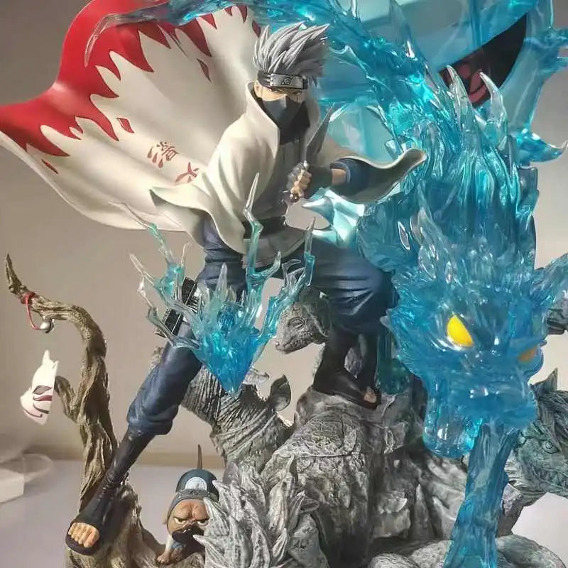 27 cm Gk Naruto Hatake Kakashi Anime Figur Cs Sechste Generation Ninja Statue Dekoration Sammlerstück Action Puppe Modell Junge ToyGift