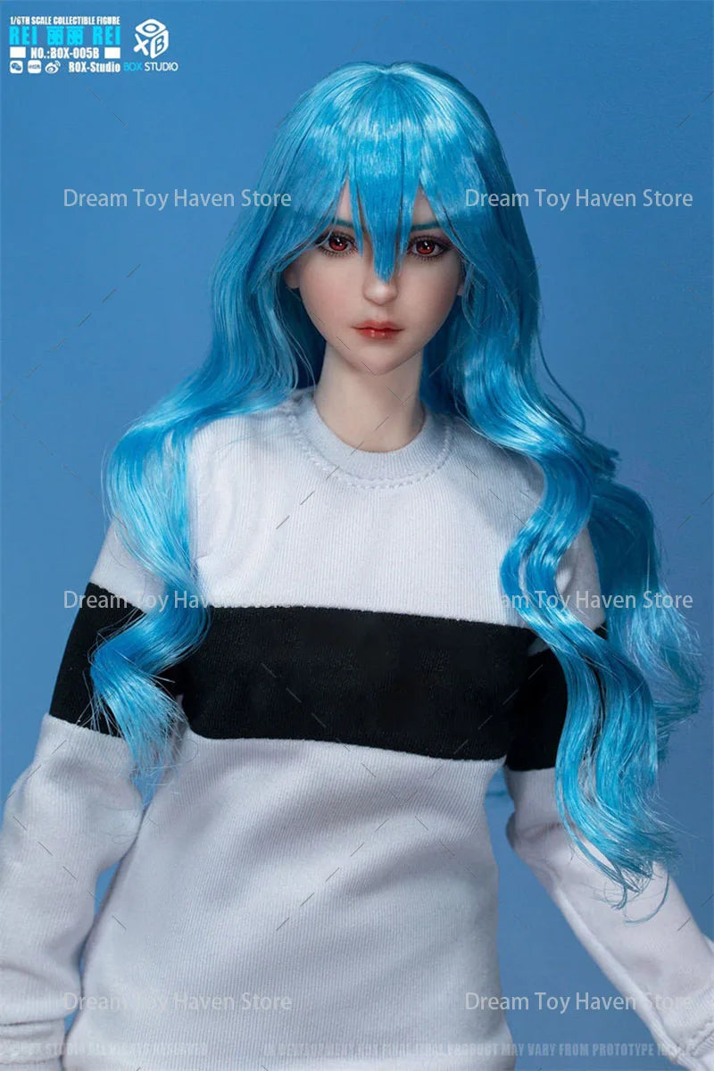 BOX STUDIO BOX-005AB 1/6 Scale Female Rei Classic Anime Female Warrior 12Inch Action Figure Collectible Model Toys