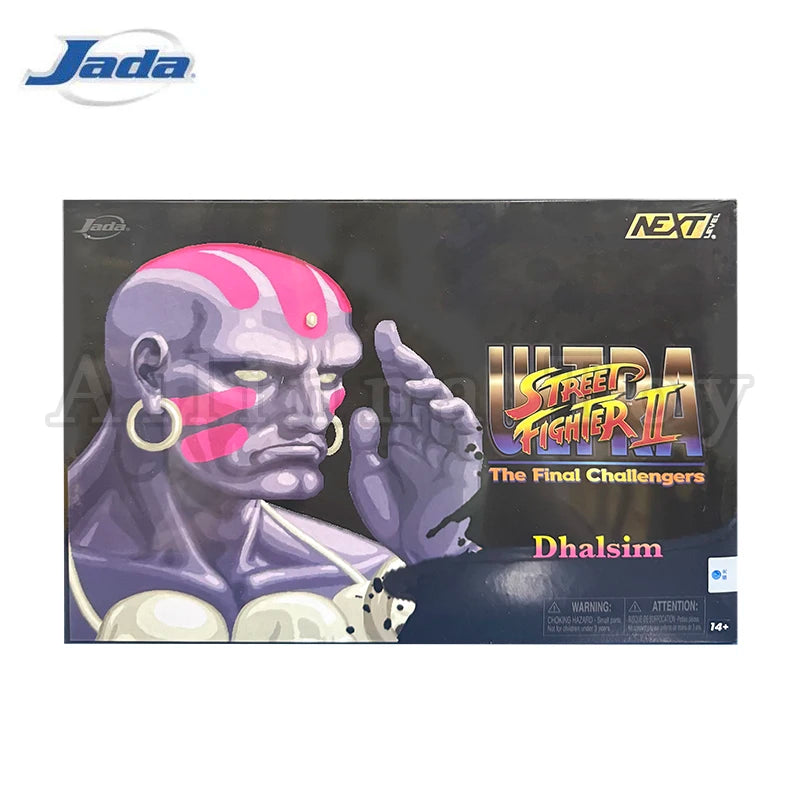 Jada Toys 1/12 6inch Action Figure Ultra Street Fighter II: The Final Challengers Bison Dhalsim Exclusive Anime Toy