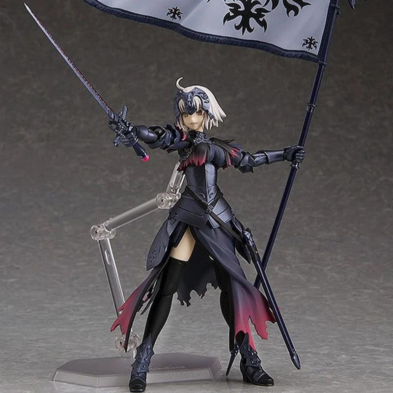 In Stock Joan Of Arc Anime Action Figurines Model Kit Figma 390# Desktop Ornament Boy Collection Girl Toy Exquisite Gifts