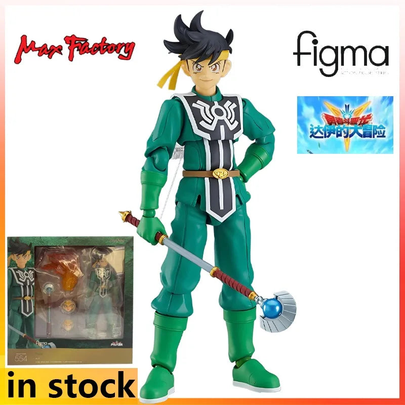 Max Factory Original Finished Movable Doll Dragon Quest Anime Action Figure Toys Collectible Model Festival Gift Gifts for Boys