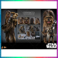 【In Stock】HOTTOYS HT 1/6 MMS766 Star Wars:Episode V—The Empire Strikes Back CHEWBACCA with Disassembled C-3po Action Figure Toy