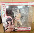 Original Brand New ‌WING HOBBY STOCK 1/4 Senran Kagura Ikaruga Nurse Figure Anime Collectible Model Statue Gift