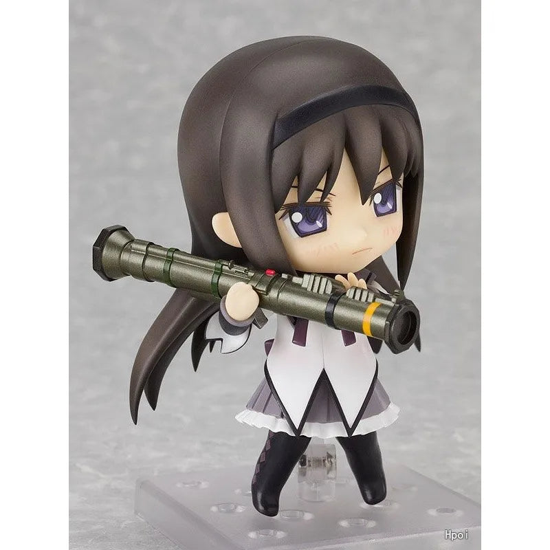 GSC Genuine NENDOROID Series PUELLA MAGI MADOKA MAGICA 182. 208 Xiaomei Flame. 175 Deer Eyes Round Fragrance Mobile Model Toy