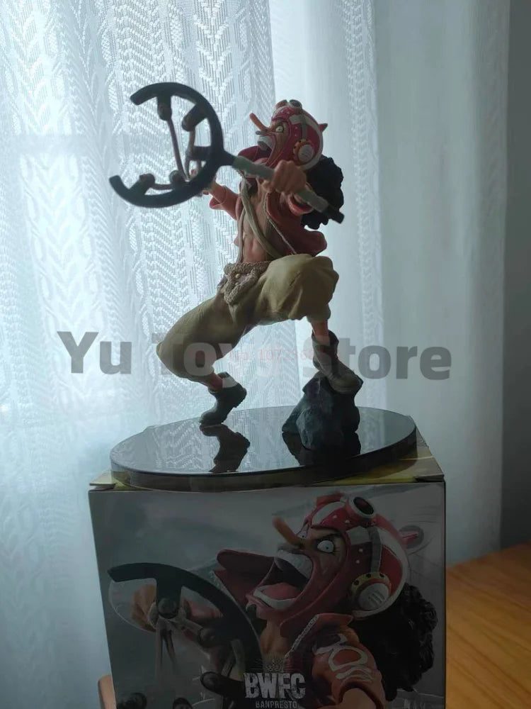 Genuine Bandai Banpresto One Piece Usopp Figure World Colosseum Zoukeiou Bwfc 2 Vol.7 Collection Action Figurine Model Statue