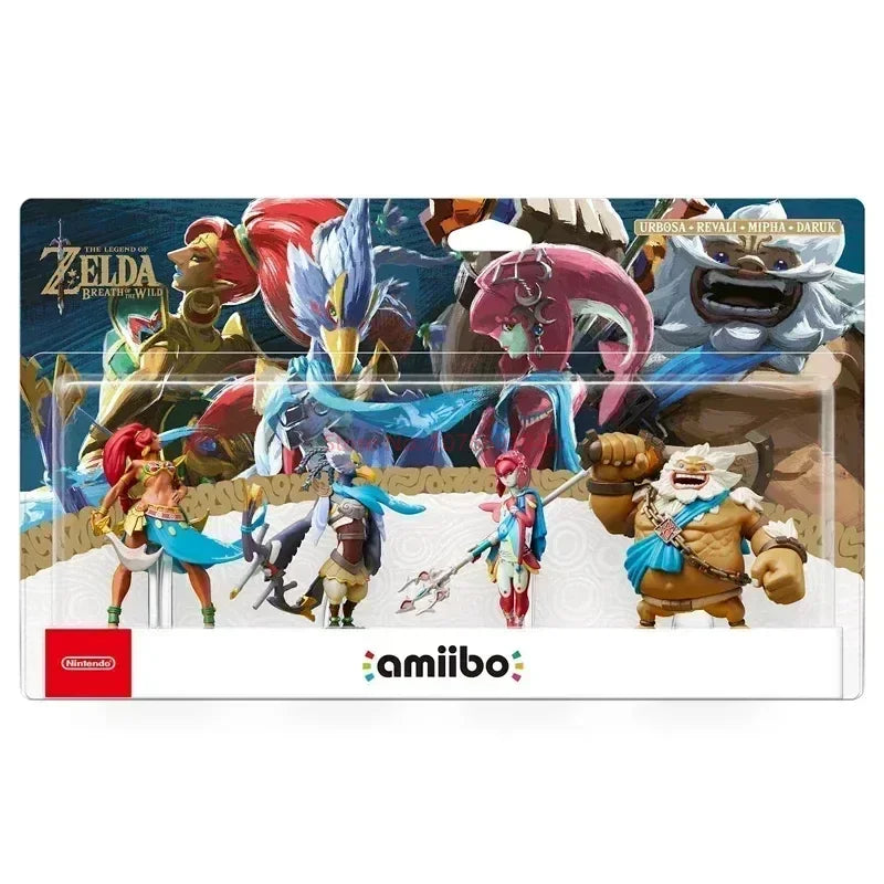 Genuine Amiibo Tears Of The Kingdom Twilight Princess Amiibo Link Ganon Figure Nfc Anime Figures Statue Christmas Gifts Toy